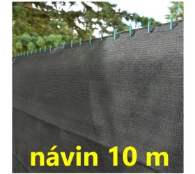 Sieť tieniaca antracit 1,5x10 m HDPE 230g/90% GARDENKUS KLC