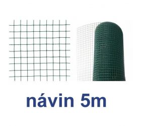 Pletivo štvorhranné PVC 19x19/1.4x1000x5m zvárané GARDENKUS, chovateľské