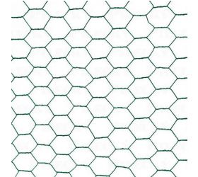 Pletivo HEX 25x25mm / 1x1000 mm 10 m PVC GARDENKUS chovateľské