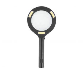 Lupa so svetlom 80lm, 3,0x0.5W COB, 3xzväčšenie