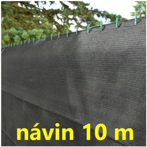 Sieť tieniaca antracit 1,5x10 m HDPE 230g/90% GARDENKUS KLC
