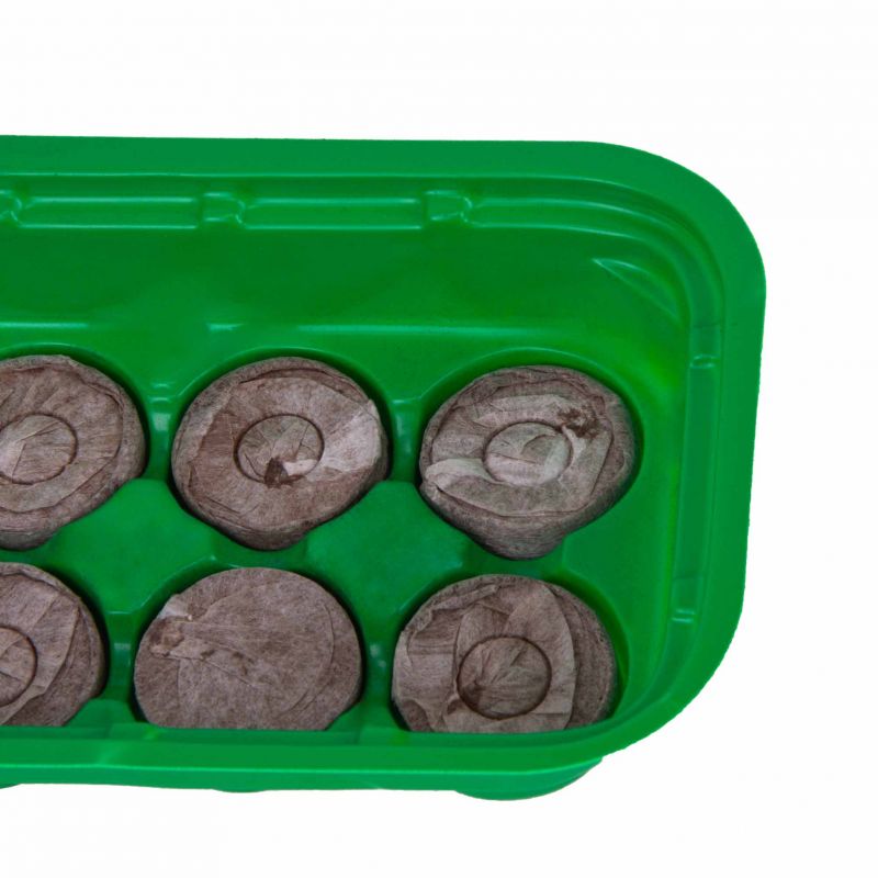 Parenisko plastové mini + 10 rašelinových diskov
