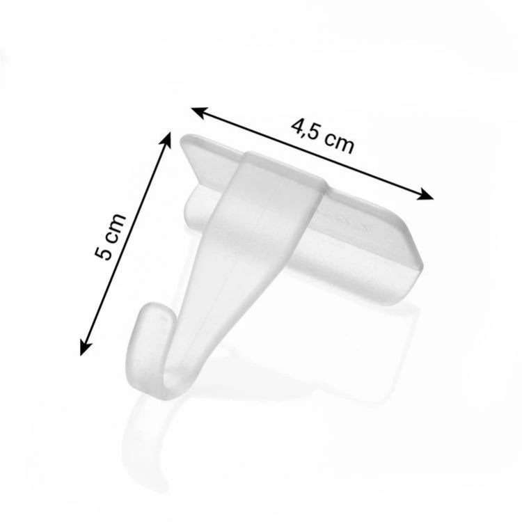 Háčiky na dvierka FlexiSpace transparent