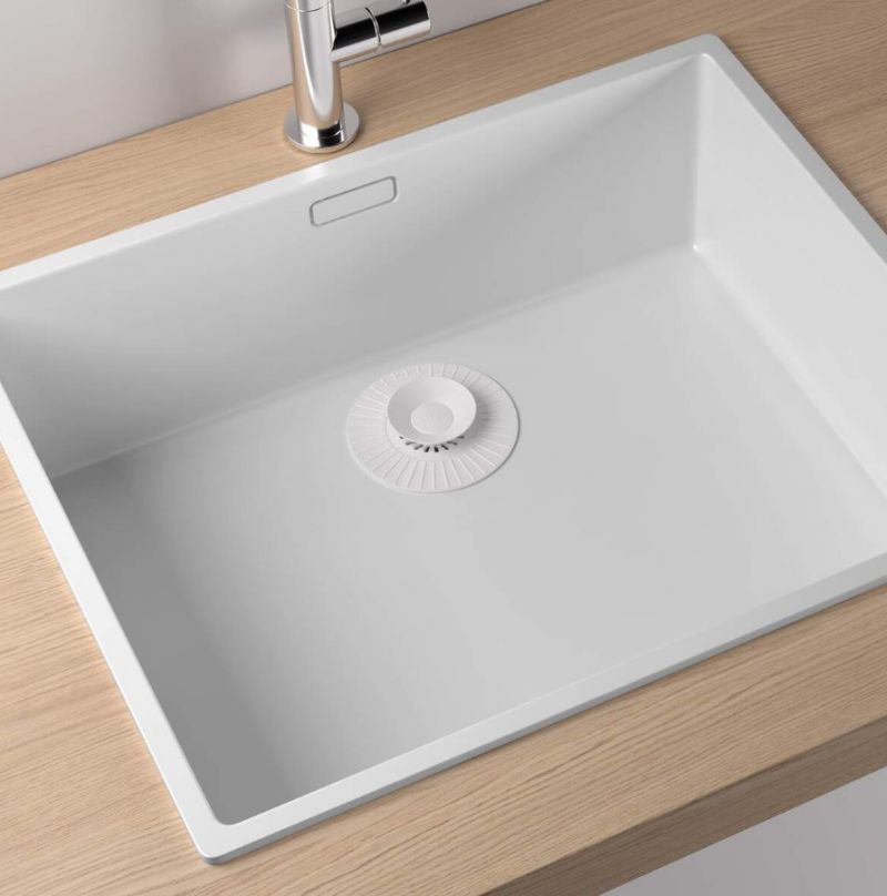 Sitko do drezu so zátkou, lapač nečistôt zatvárateľný, 12 cm, METALTEX, 2v1