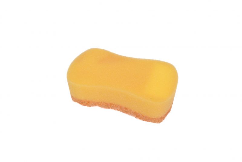 Hubka kúpeľňová, masážna, motýľ, 17x9x5cm